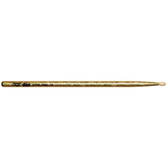 Vater - VCG5A - 5A Gold Sparkle Color Wrap Drumsticks