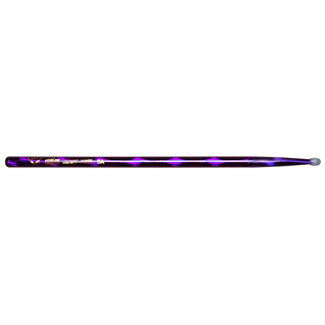 Vater Vater - VCP5A - 5A Purple Optic Color Wrap Drumsticks