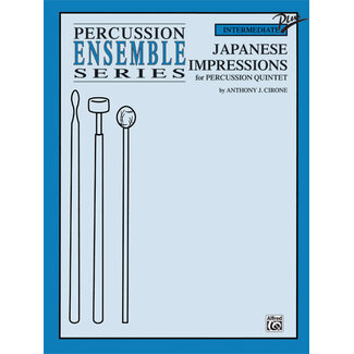 Alfred Publishing Co. Japanese Impressions - by Anthony J. Cirone - 00-0113B