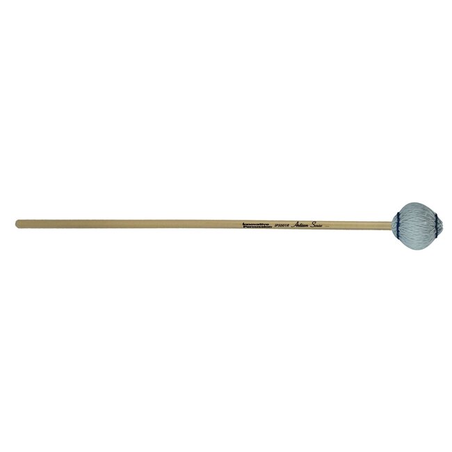 Innovative Percussion - IP5001R - Soft Marimba Mallets - Light Gray Yarn - Rattan
