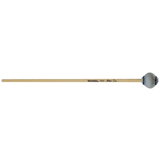 Innovative Percussion - IP5005 - Hard Marimba Mallets - Light Gray Yarn - Cedar