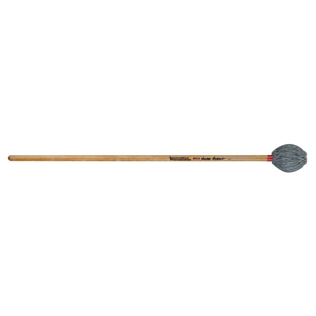 Innovative Percussion - IP513 - Medium Hard Marimba Mallets - Heather Gray Yarn - Birch