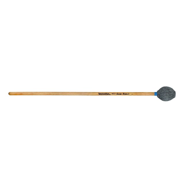 Innovative Percussion - IP514 - Hard Marimba Mallets - Heather Gray Yarn - Birch
