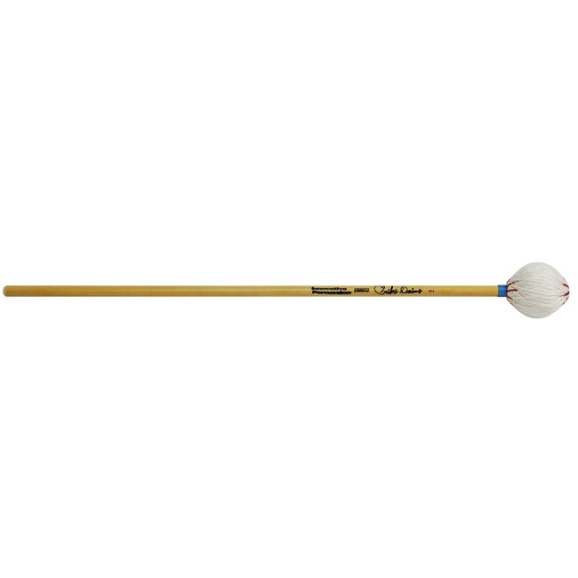 Innovative Percussion - ERIKO2 - Bass Marimba Mallets - White Yarn - Rattan
