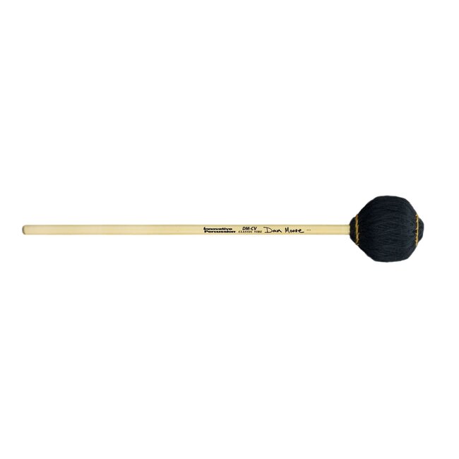 Innovative Percussion - DM-CV - Dan Moore / Classic Vibraphone Mallets - Black Yarn - Rattan