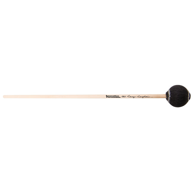 Innovative Percussion - CGL1 - Heavy Bass Marimba Mallets - Black Cord - Birch