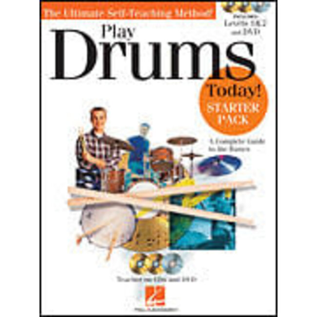 Play Drums Today! - Starter Pack - by Various - HL00703291