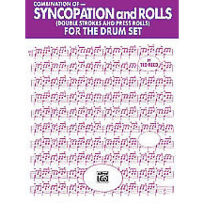 Syncopation and Rolls for the Drum Set - by Ted Reed - 00-17311