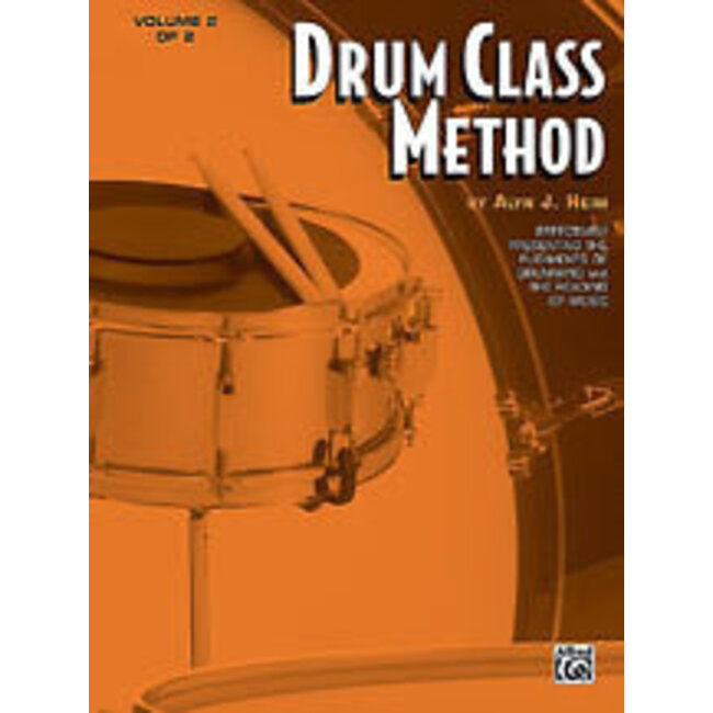 Drum Class Method, Volume II - by Alyn J. Heim - 00-EL01336