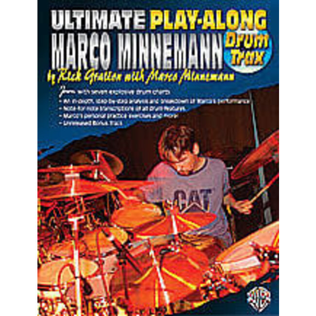 Ultimate Play-Along Drum Trax: Marco Minnemann - by Rick Gratton with Marco Minnemann - 00-0725B