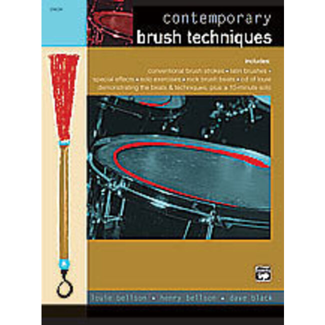 Contemporary Brush Techniques - by Louie Bellson, Henry Bellson, and Dave Black - 00-19624