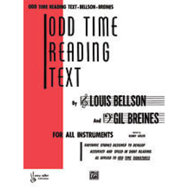 Odd Time Reading Text - by Louis Bellson and Gil Breines - 00-HAB00109