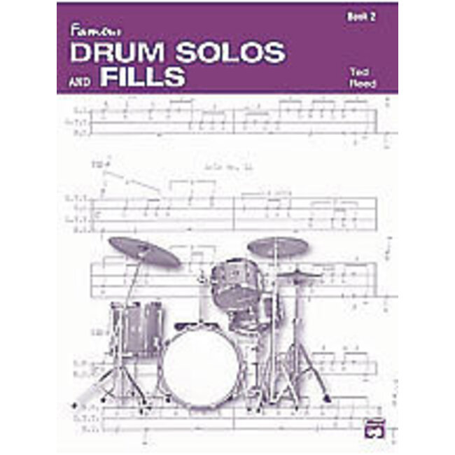 Drum Solos and Fill-Ins for the Progressive Drummer, Book 2 - by Ted Reed - 00-17310