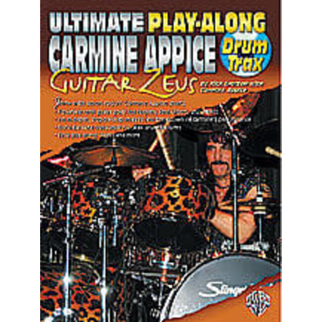 Ultimate Play-Along Drum Trax: Carmine Appice Guitar Zeus - by Rick Gratton with Carmine Appice - 00-0739B