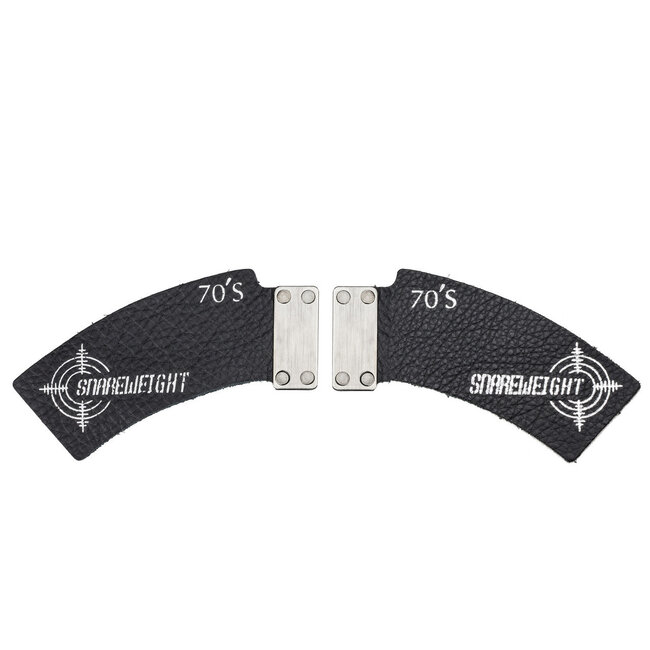 Snareweight - 004-70's - 70's Genuine Leather Insert (Pair) {for use with #1,2,3,4,5 brass}