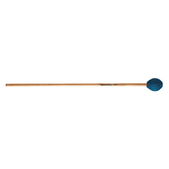Innovative Percussion - IP240 - Medium Marimba Mallets - Teal Yarn - Birch