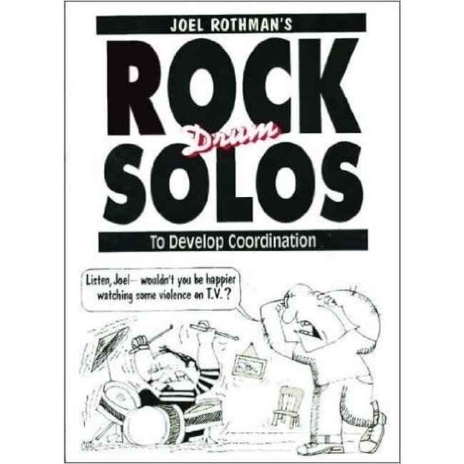 Rock Drum Solos To Develop Coordination - by Joel Rothman - JRP12