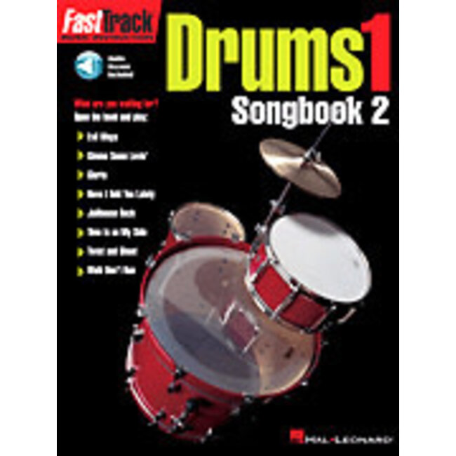 FastTrack Drums Songbook 2 - Level 1 - by Various - HL00695367