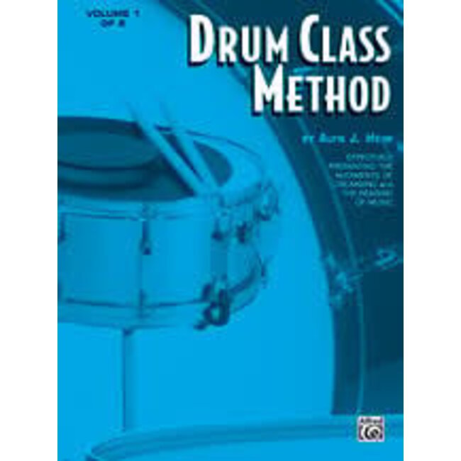 Drum Class Method, Volume I - by Alyn J. Heim - 00-EL01335