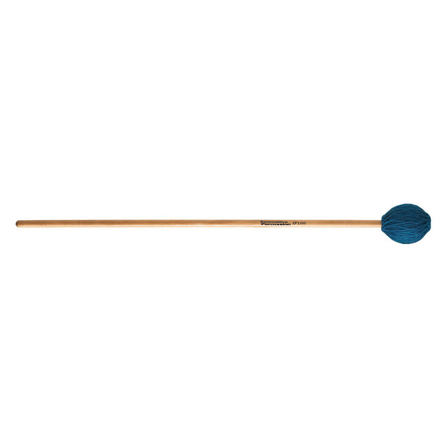 Innovative Percussion - IP100 - Soft Marimba Mallets - Teal Yarn - Birch