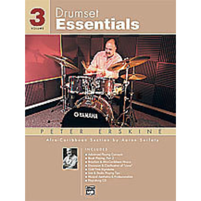 Drumset Essentials, Volume 3 - by Peter Erskine - 00-21464