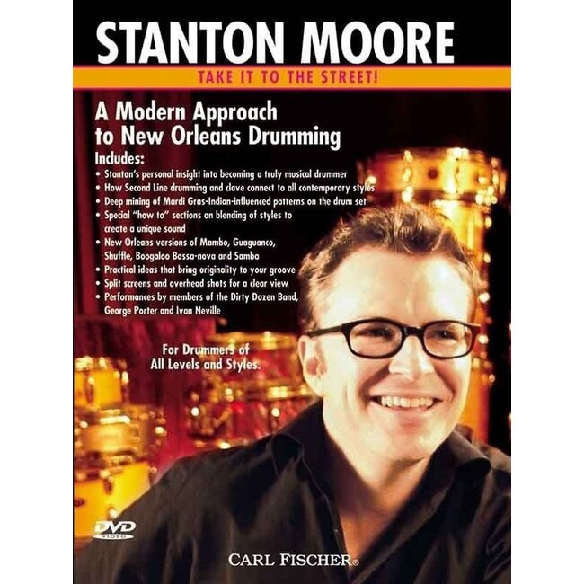A Modern Approach To New Orleans Drumming - by Stanton Moore