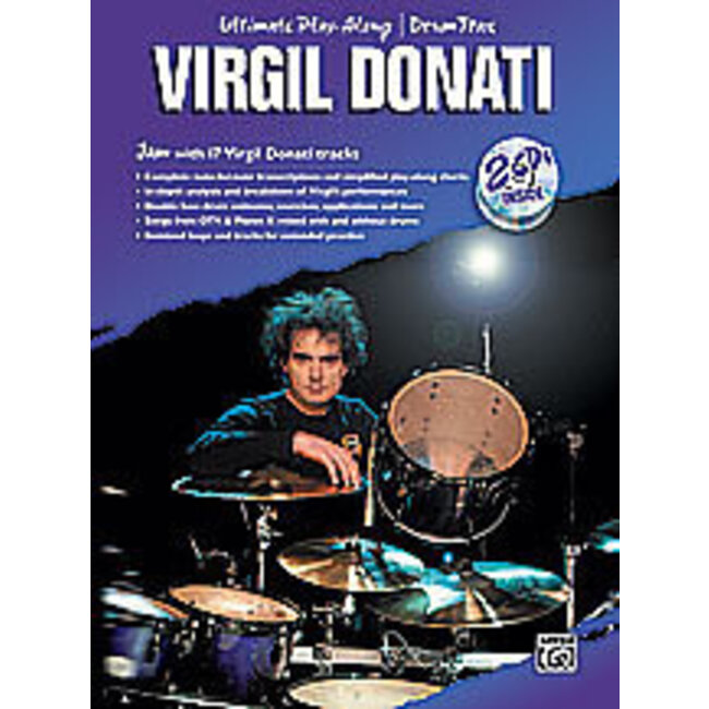 Ultimate Play-Along Drum Trax: Virgil Donati - by Virgil Donati - 00-0752B