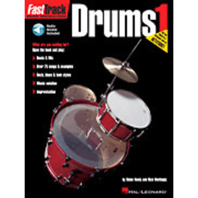 FastTrack Drums Method - Book 1 - by Rick Mattingly, Blake Neely - HL00697285