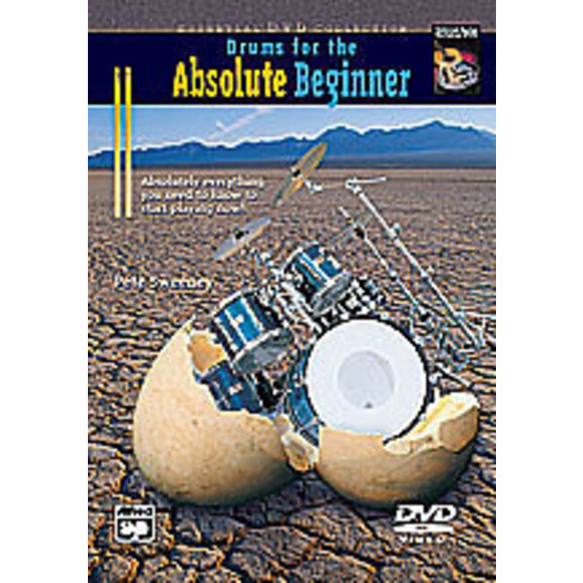 Drums for the Absolute Beginner - by Pete Sweeney - 00-20408