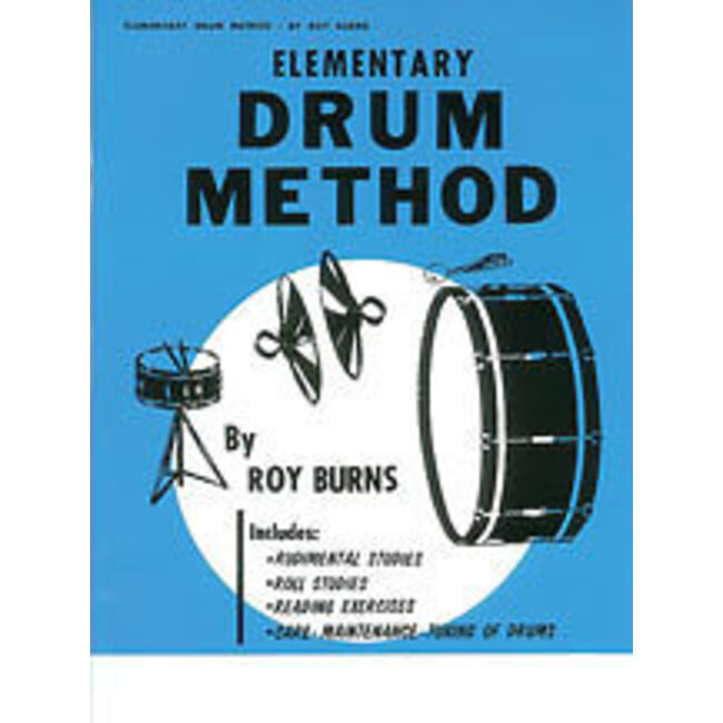 Drum Method: Elementary - by Roy Burns - 00-HAB00002