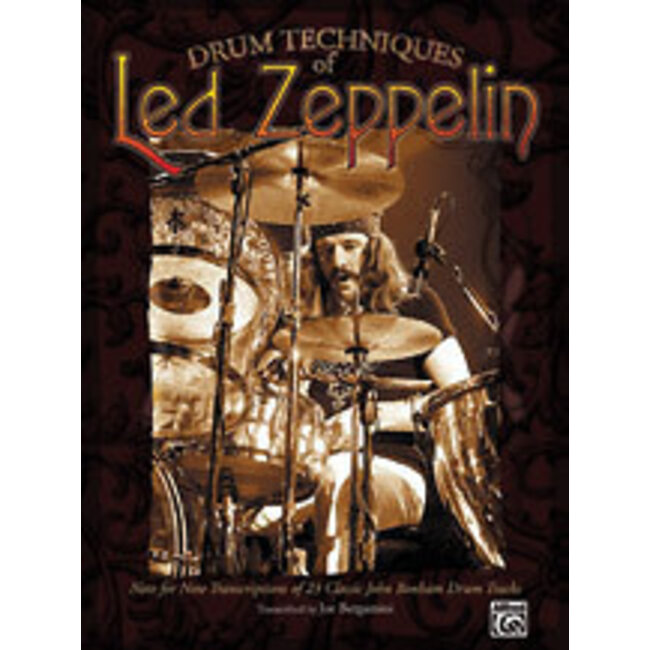 Drum Techniques of Led Zeppelin - by Led Zeppelin / transcr. Joe Bergamini - 00-DF0013A