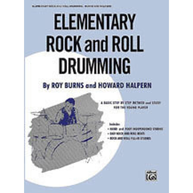 Elementary Rock and Roll Drumming - by Roy Burns and Howard Halpern - 00-HAB00111