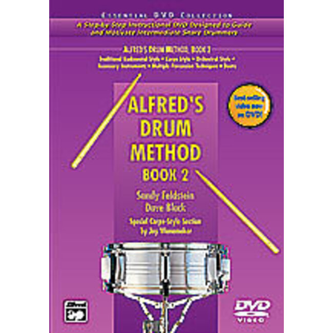 Alfred's Drum Method, Book 2 - by Dave Black and Sandy Feldstein - 00-238
