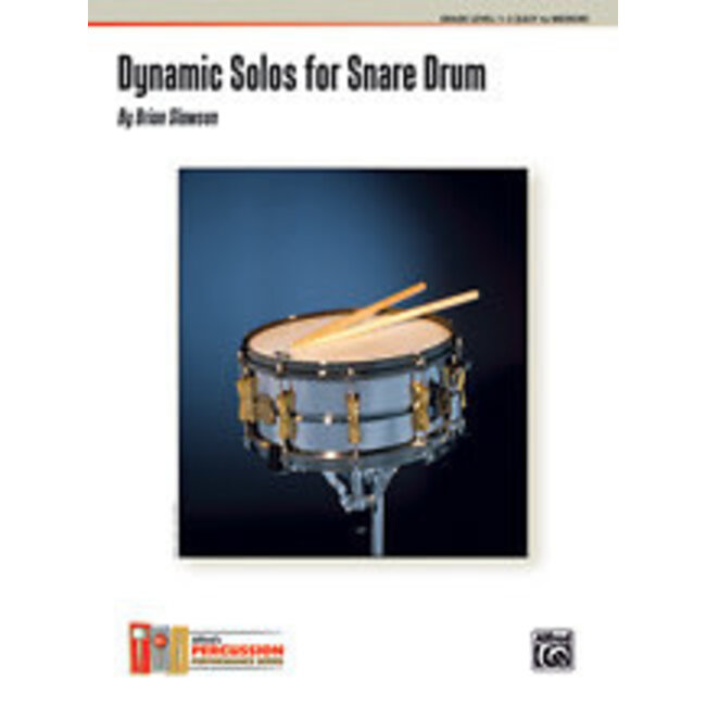 Dynamic Solos for Snare Drum - by Brian Slawson - 00-37481
