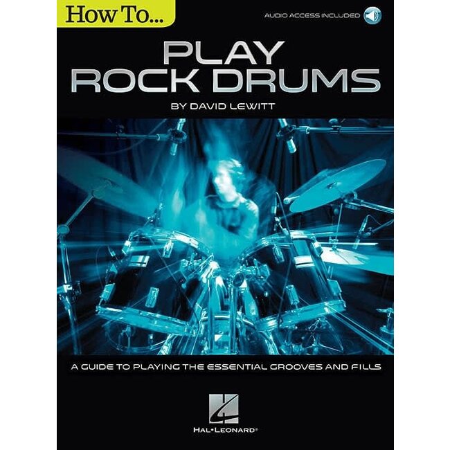 How to Play Rock Drums - by David Lewitt - HL00138541