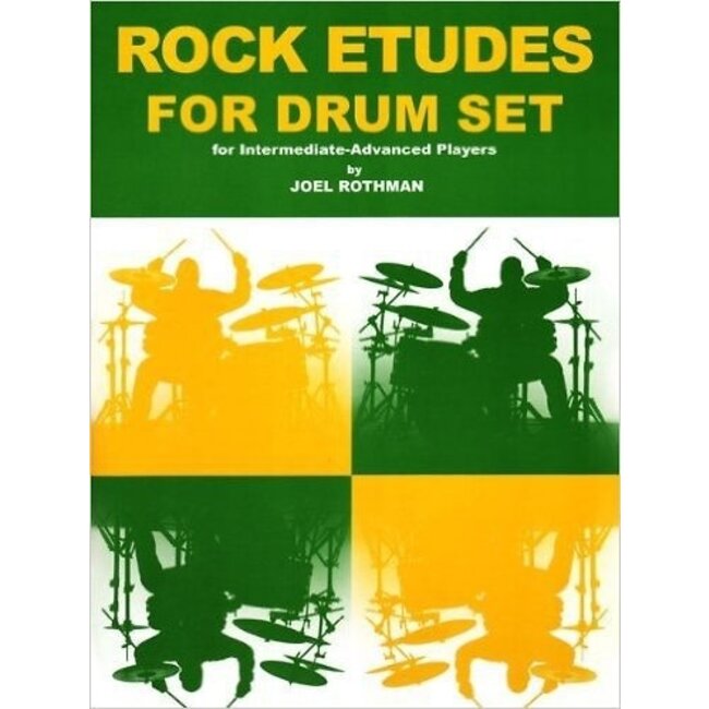 Rock Etudes For Drum Set - by Joel Rothman - JRP98