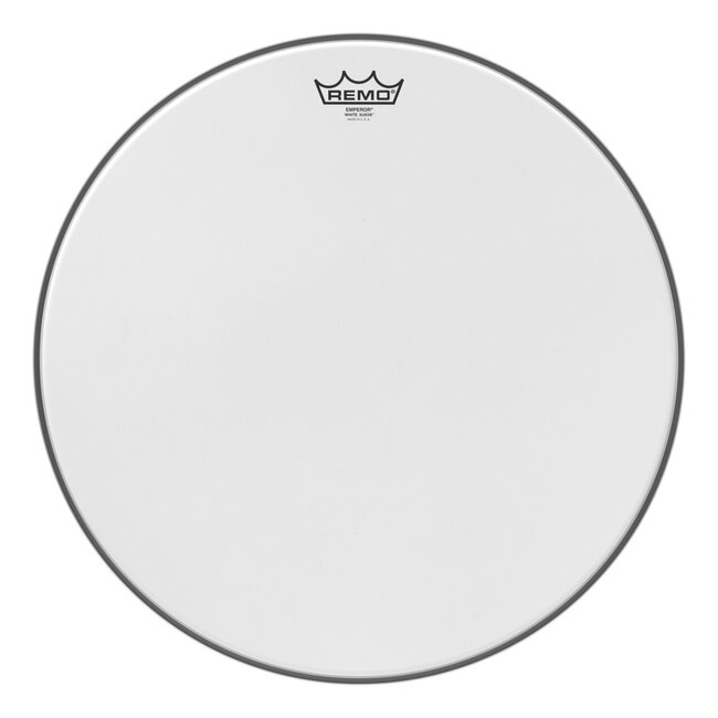 Remo - BE-0818-WS- - Batter, Emperor, White Suede, 18" Diameter
