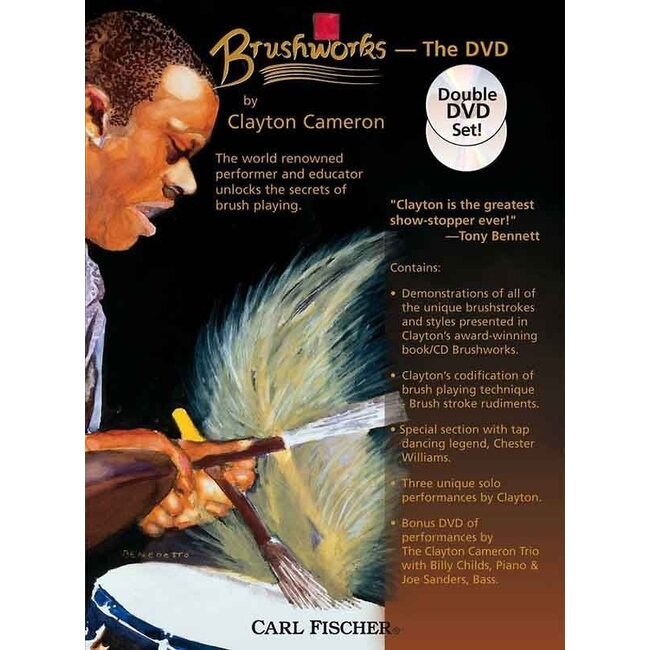 Brushworks - The DVD (Double DVD Set) - by Clayton Cameron