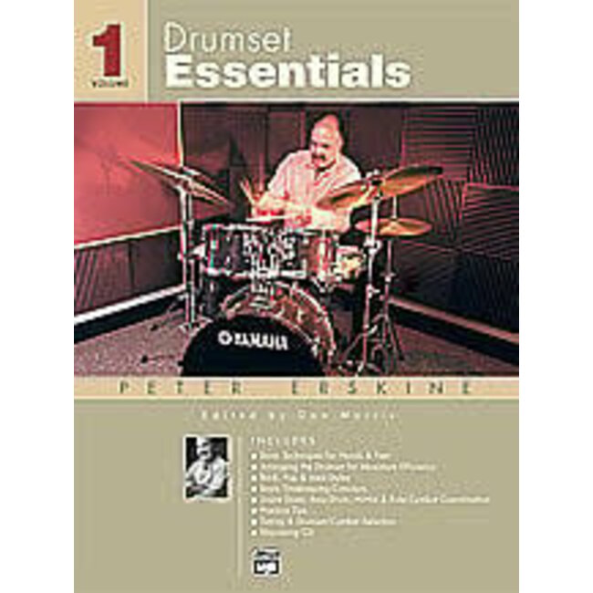 Drumset Essentials, Volume 1 - by Peter Erskine - 00-20622