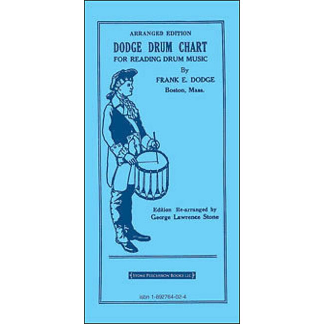 Dodge Drum Chart (Arranged Edition) - by Frank E. Dodge / rearranged by George Lawrence Stone - 00-32751