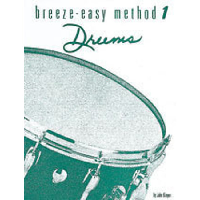 Breeze-Easy Method for Drums, Book I - by John Kinyon - 00-BE0005