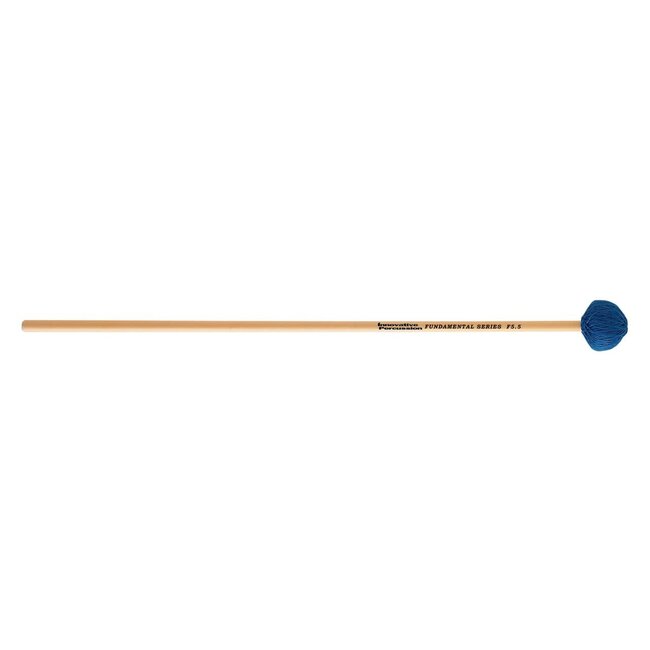 Innovative Percussion - F5.5 - Medium Vibraphone Mallets - Blue Cord - Rattan