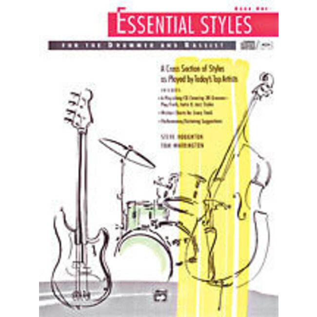 Essential Styles for the Drummer and Bassist, Book 1 - by Steve Houghton and Tom Warrington - 00-4309
