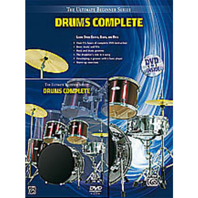 Ultimate Beginner Series: Drums Complete - by Sandy Gennaro, Tom Brechtlein, Mike Finkelstein, and Joe Testa - 00-31451