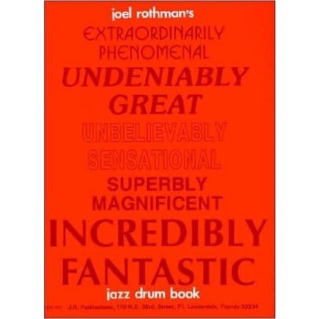 Jazz Drum Book - by Joel Rothman - JRP22