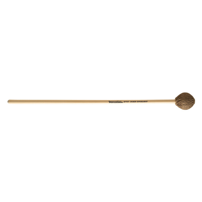 Innovative Percussion - IP707 - Robin Engelman Series Hard Ensemble Mallets - Gold Cord - Rattan (Discontinued)