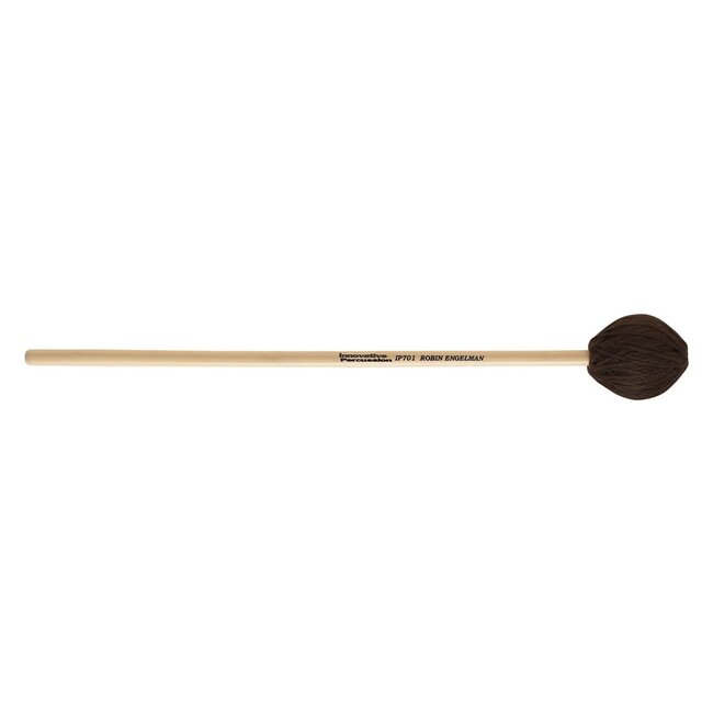 Innovative Percussion - IP701 - Robin Engelman Series Multi-Percussion / Bass Mallets - Dark Brown Yarn - Rattan (Discontinued)