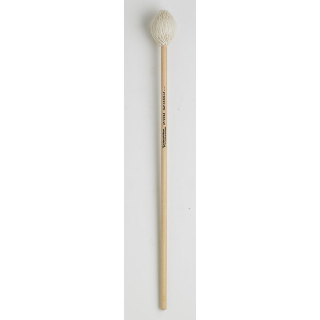 Innovative Percussion - IP1003X - Indoor/Outdoor - Hard/Heavy Marimba Mallets - Off-White Yarn - Birch