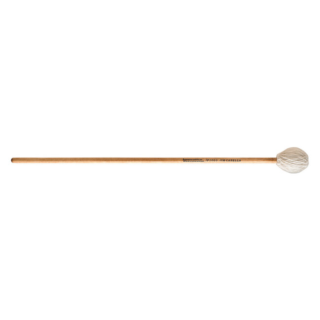 Innovative Percussion - IP1003 - Indoor/Outdoor - Hard Marimba Mallets - Off-White Yarn - Birch