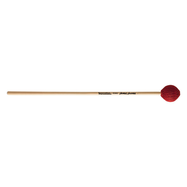 Innovative Percussion - IP2005 - Medium Soft Vibraphone / Marimba Mallets - Red Cord - Rattan